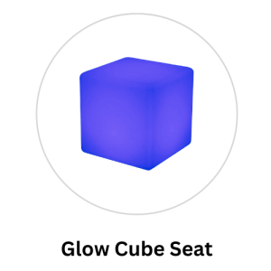 purple Glow cube seat