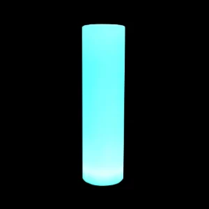 blue glow pillar