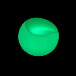 green sphere chair