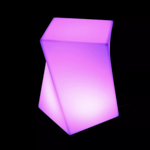 purple glow twisted cube