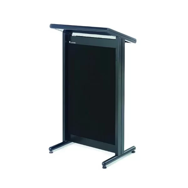 black lectern