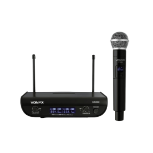 wireless microphone with receiver